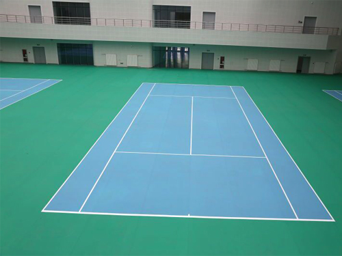 临淄齐鲁石化网球场地